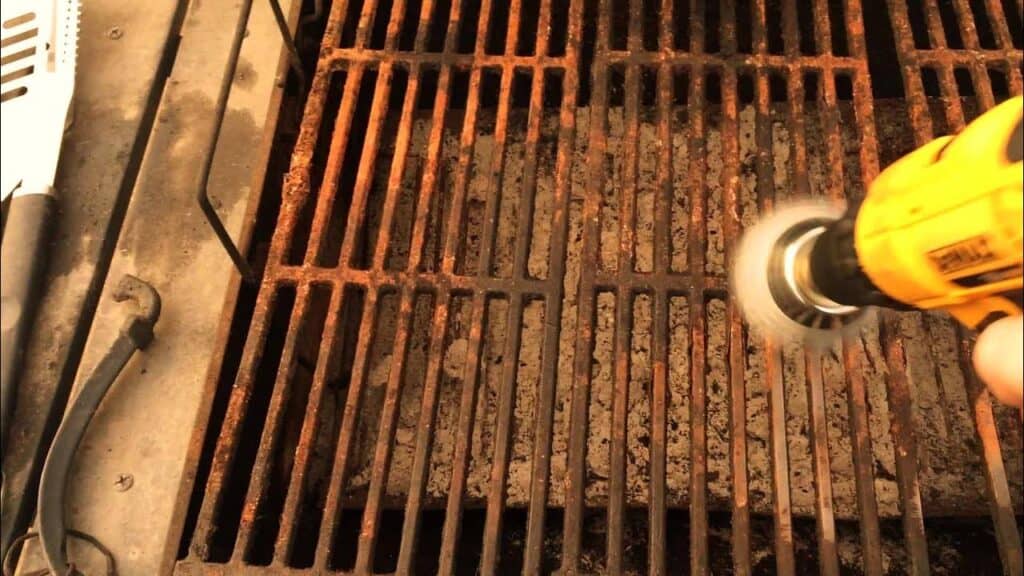 Step-by-step guide to removing rust from a BBQ grill

