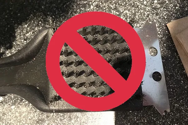 Proper grill brush cleaning and Safe Disposal of Old Grill Brushes