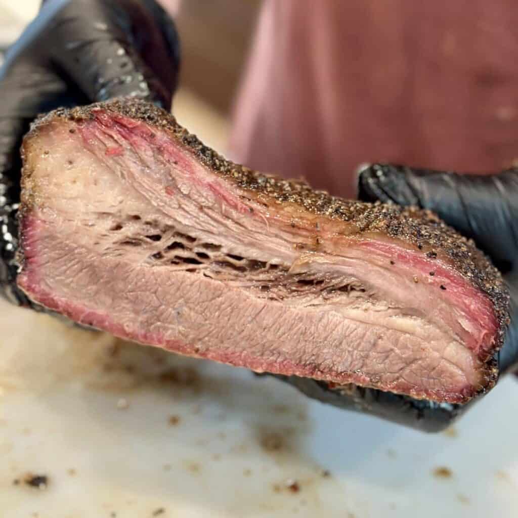 Guide on how to slice brisket