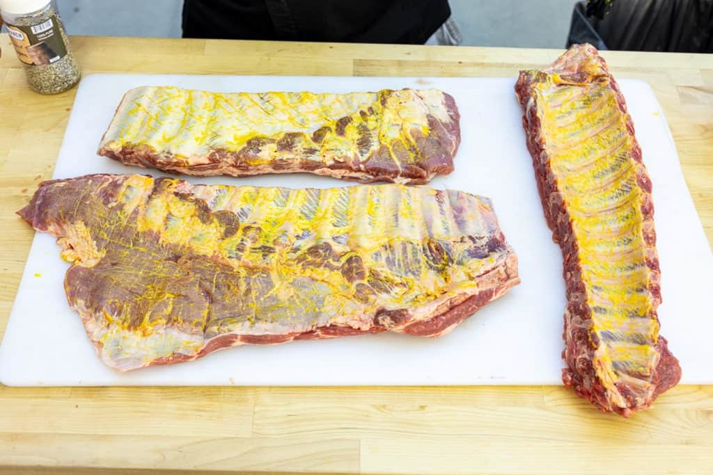 Seasoning: Using Mustard as a Binder Your Ribs