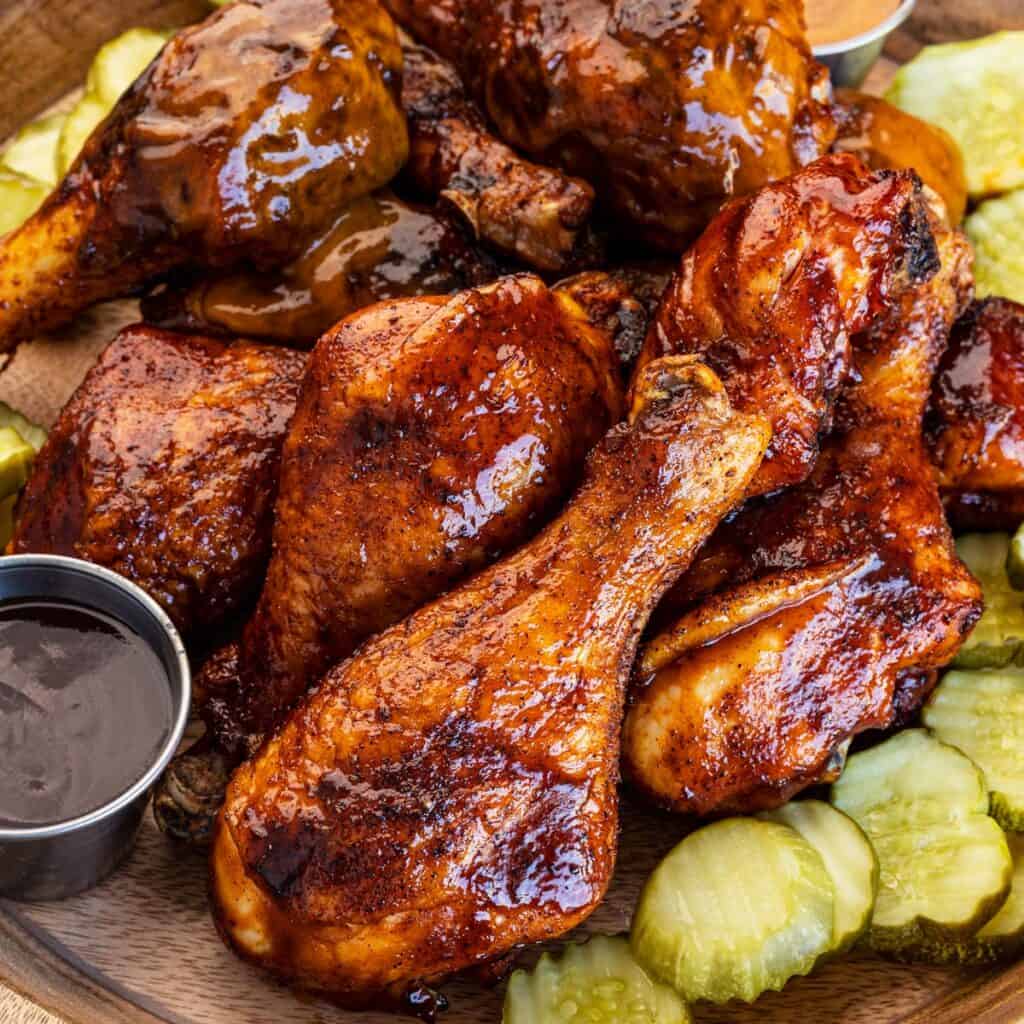 The Best Smoked Chicken Legs