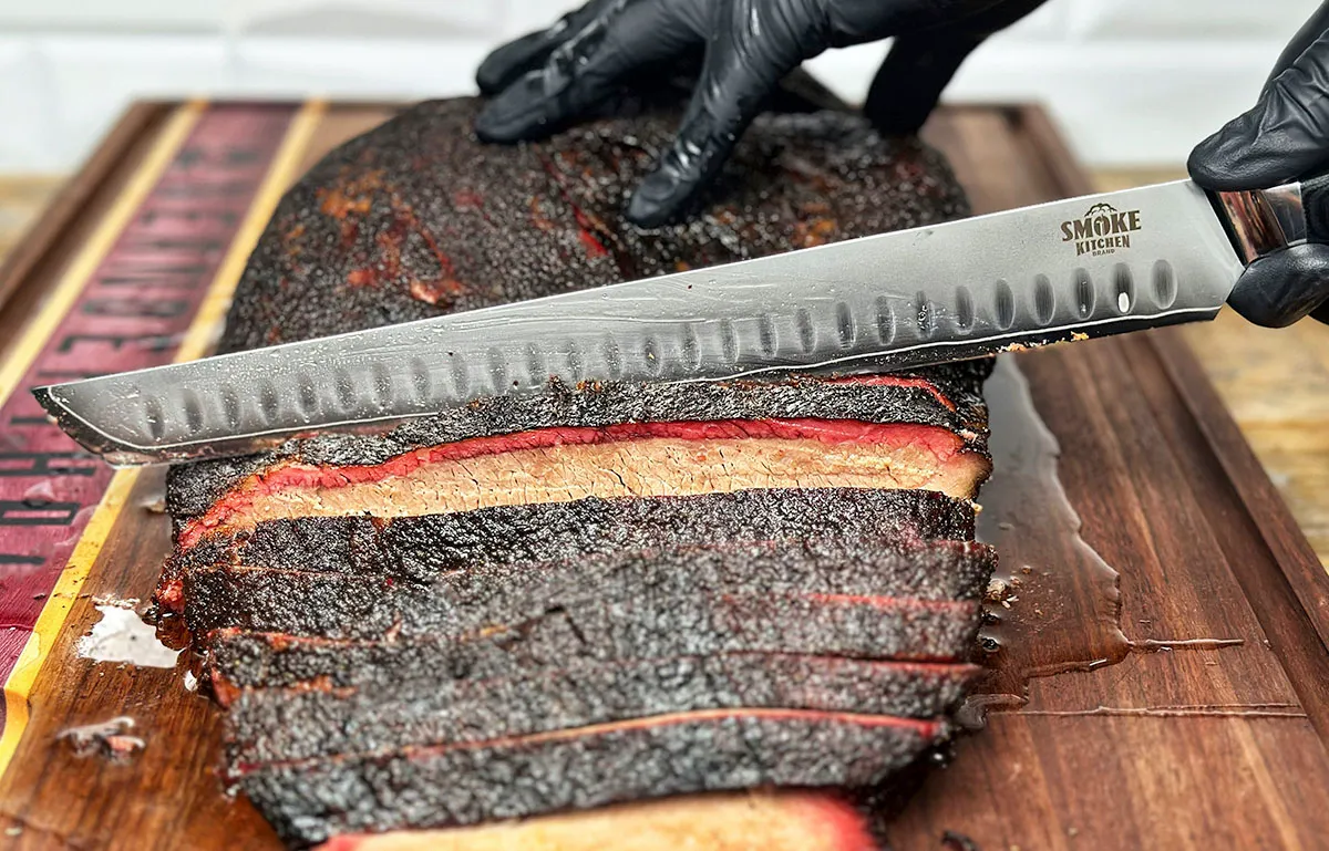 Mastering how to slice a brisket properly