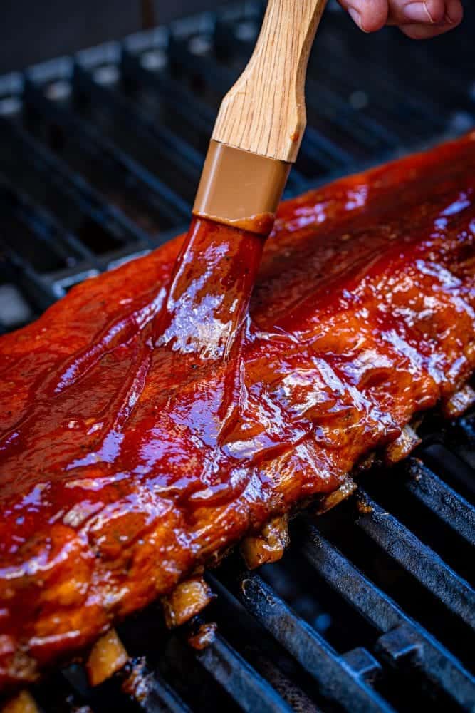 Timing and Techniques when applying bbq sauce