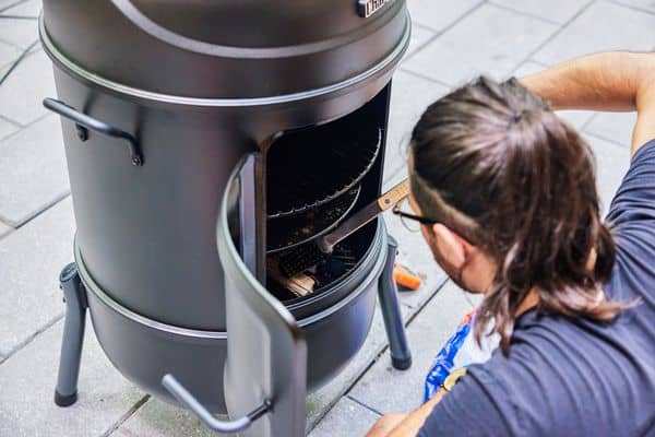 Preparing the Smoker