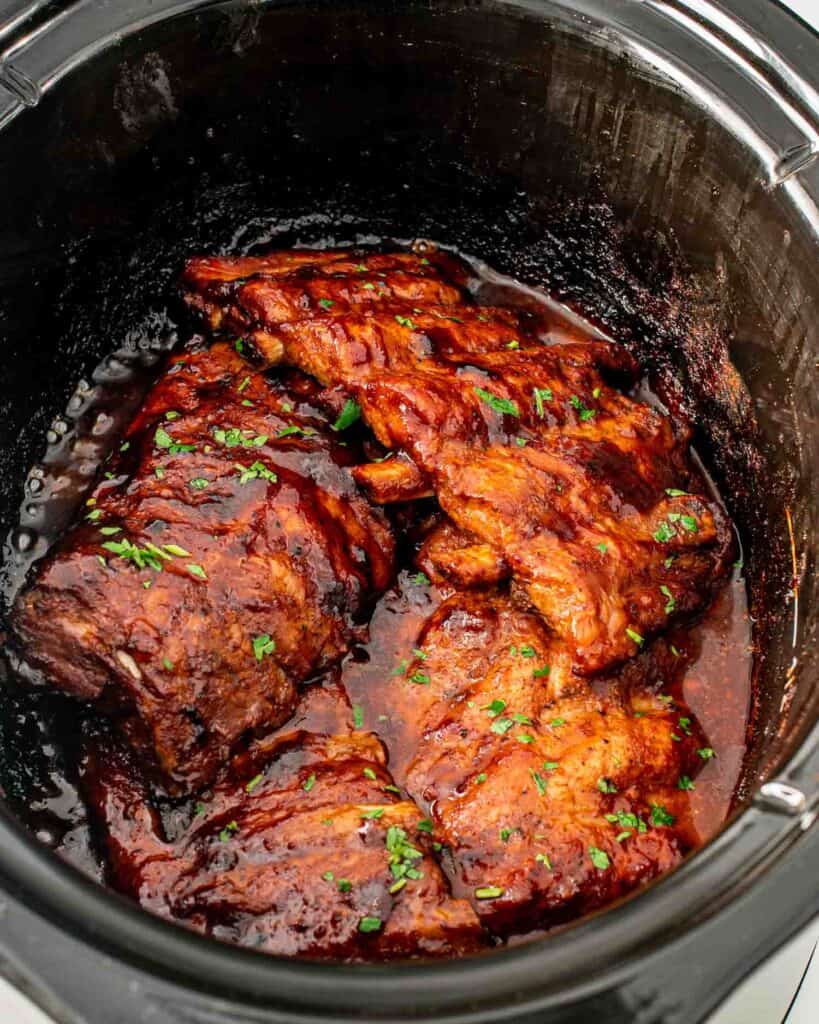 Slow Cooking Baby Back Ribs