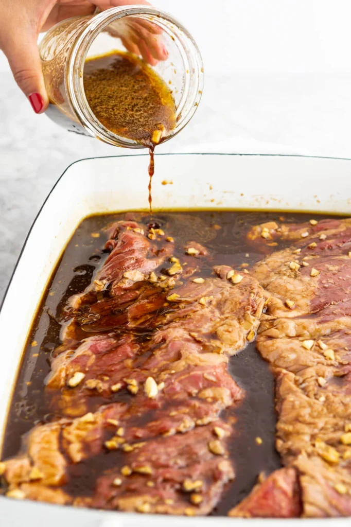 Marinating Skirt Steak