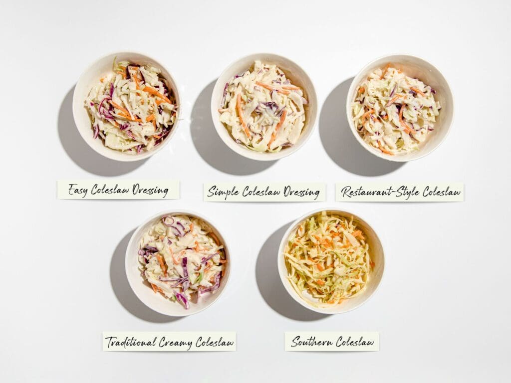 Coleslaw Variations