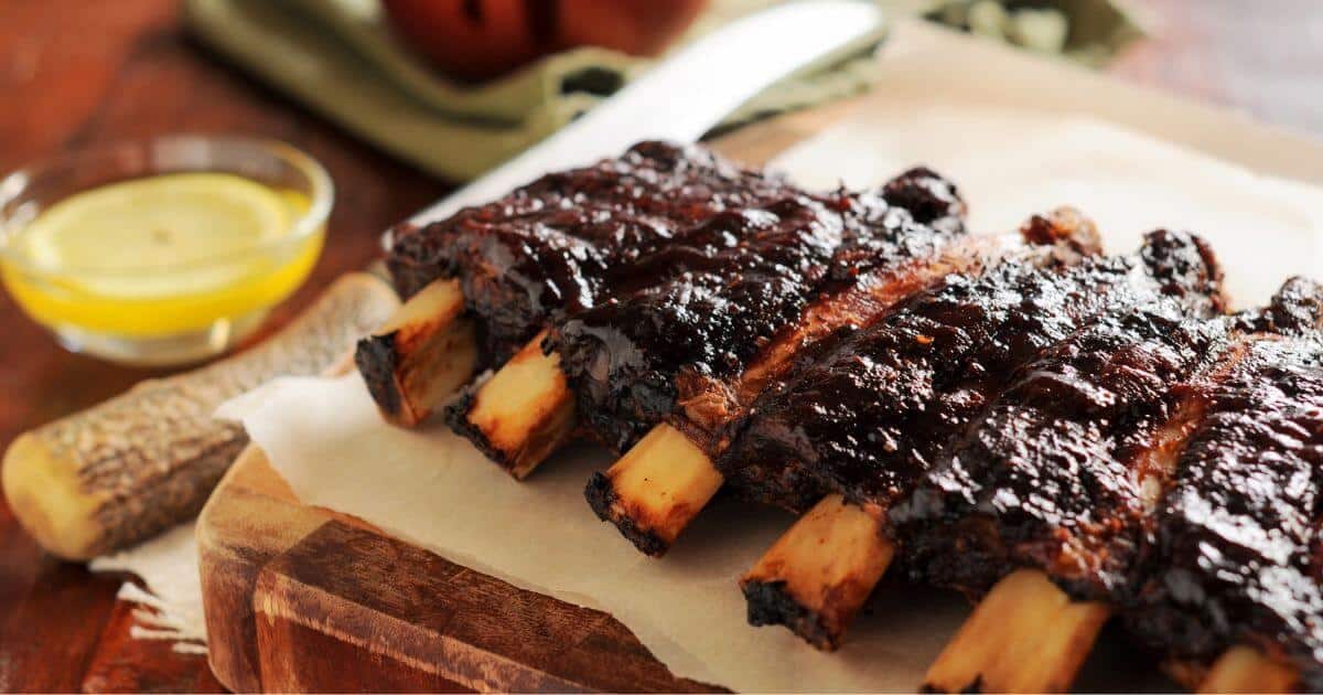 Nutritional Information of BBQ Beef Ribs