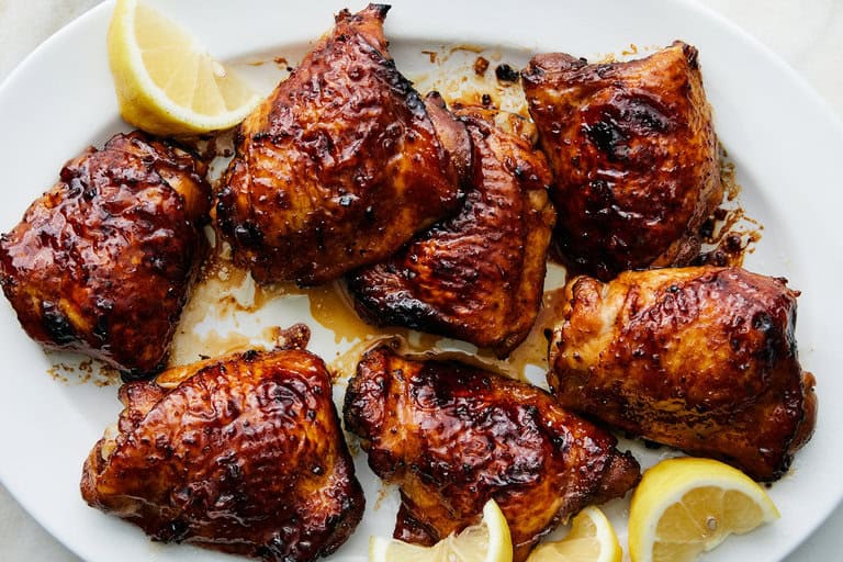 Barbecued Chicken With Winter Spice Rub

