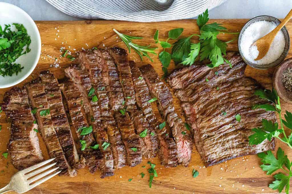 How to Serve BBQ Skirt Steak