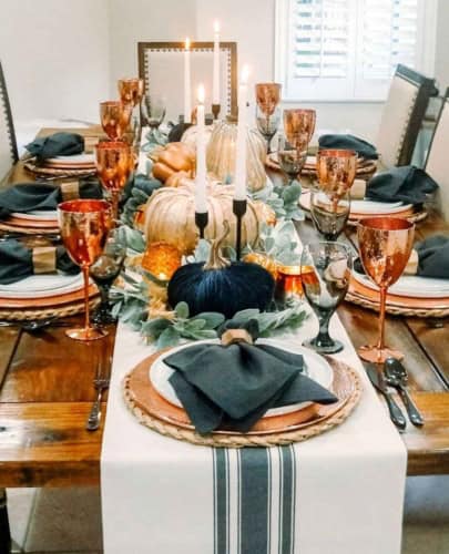 Decorating Ideas for Thanksgiving BBQ: Autumn Theme