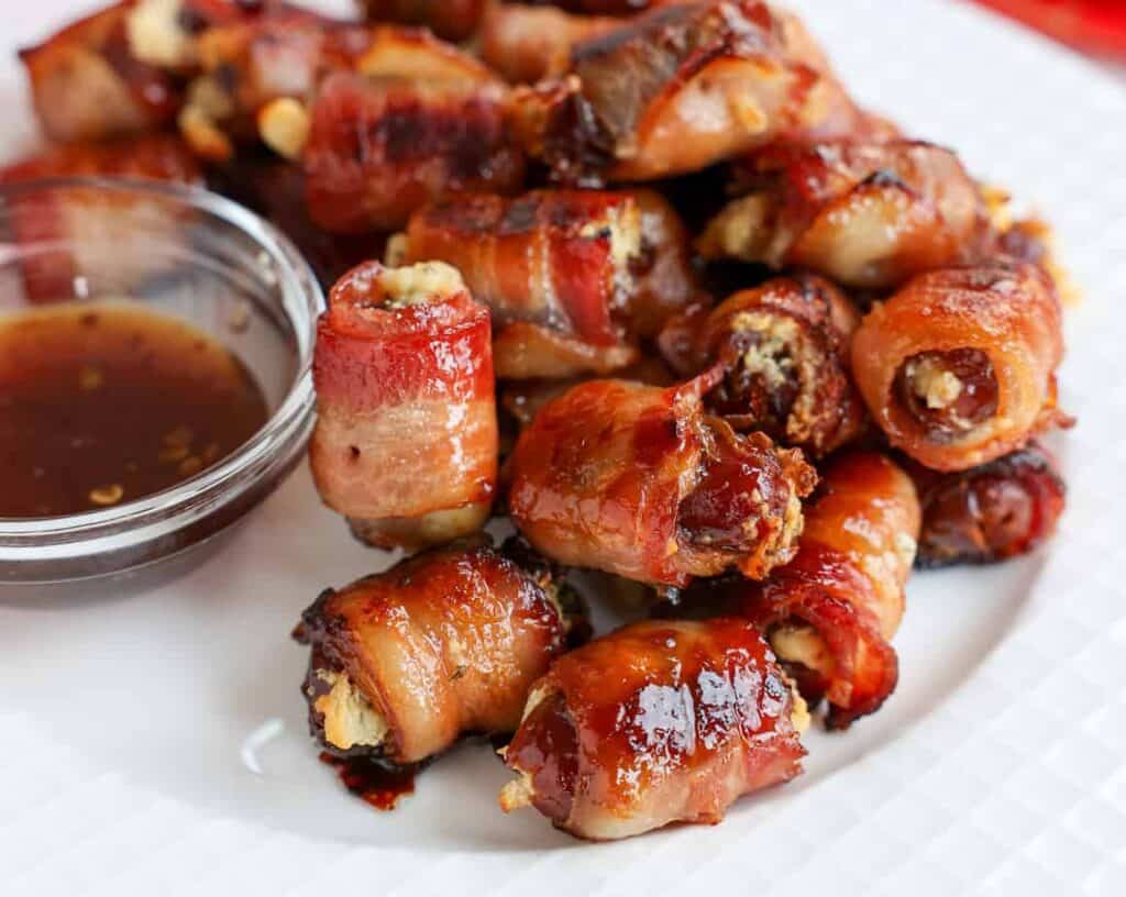 How to Serve Grilled Bacon Wrapped Dates