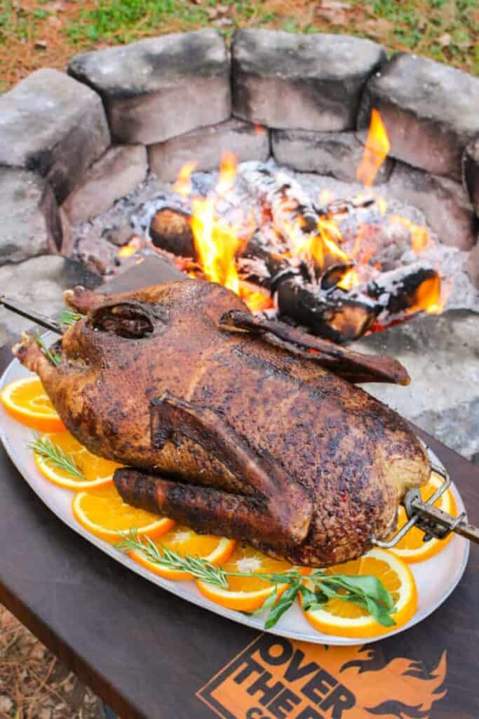 Smoked Christmas Goose: A Festive Feast with a Twist