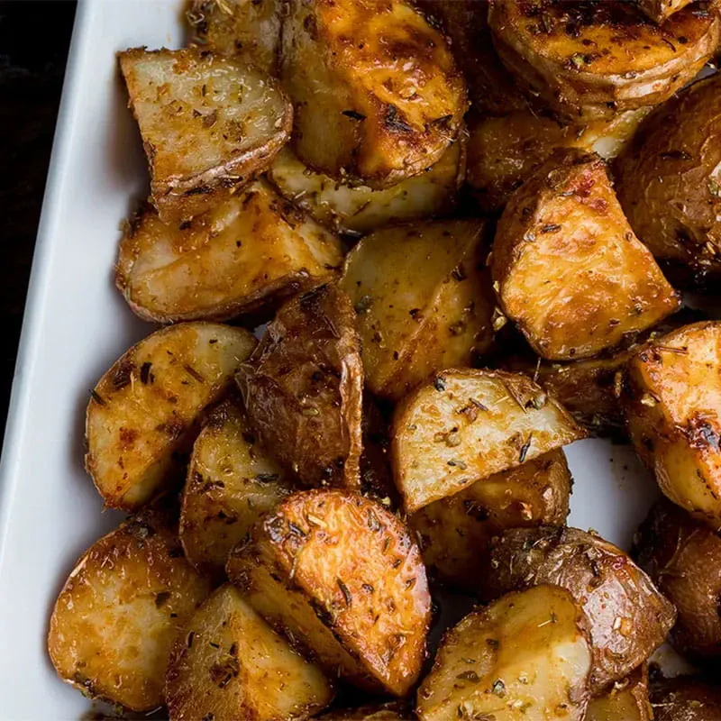 BBQ Garlic and Herb Roasted Potatoes