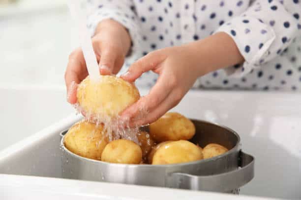 Prepping the Potatoes